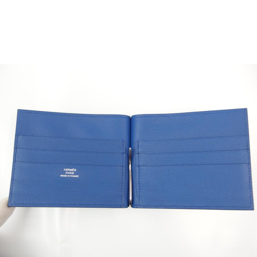 HERMES エルメス/ポーカーGM/マネークリップ付//C SA 007 KI/Aランク/83