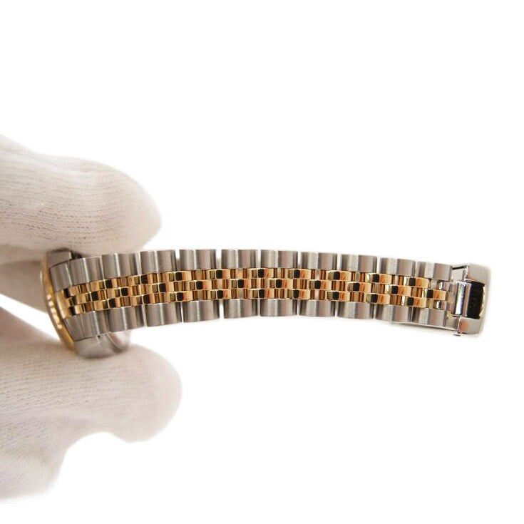 ROLEX ロレックス 2000年頃製造 オーバーホール済 新品仕上済 コンビ シャンパン文字盤/デイトジャスト・レディース/10P新ダイヤ/P番/79173G//P989980(2000)/SAランク/69