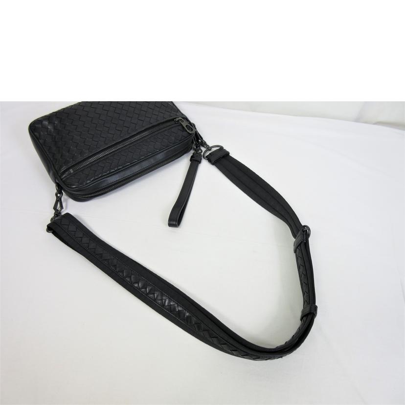 BOTTEGAVENETA ボッテガ/イントレチャート クロスボディショルダーバッグ//B07826660G/Bランク/70