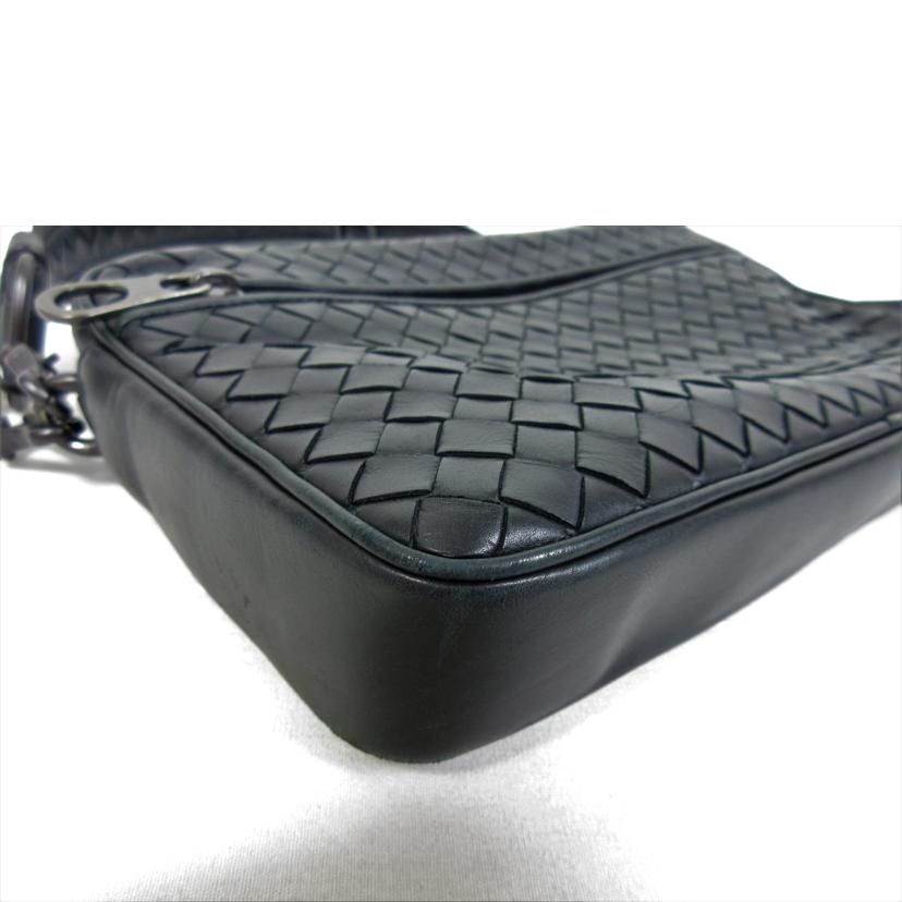 BOTTEGAVENETA ボッテガ/イントレチャート クロスボディショルダーバッグ//B07826660G/Bランク/70