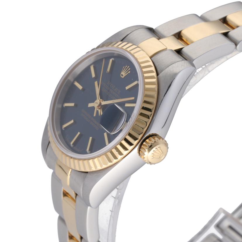 ROLEX ロレックス 腕時計 1996年頃製造 オイスターブレス コンビ/デイトジャスト・レディース/SS×YG/T番/69173//T816269(1996)/Aランク/75