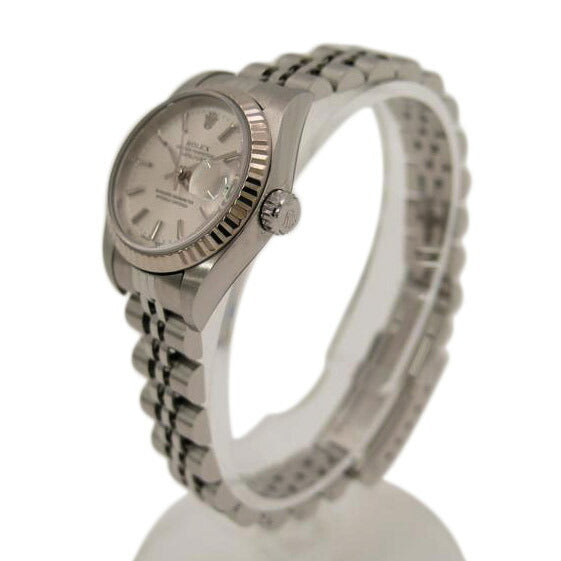 ROLEX ロレックス 2000年頃製造 新品仕上済 オーバーホール済 シルバー文字盤/デイトジャスト・レディース・SS×WG/F番/79174//F406746(2000)/Aランク/69