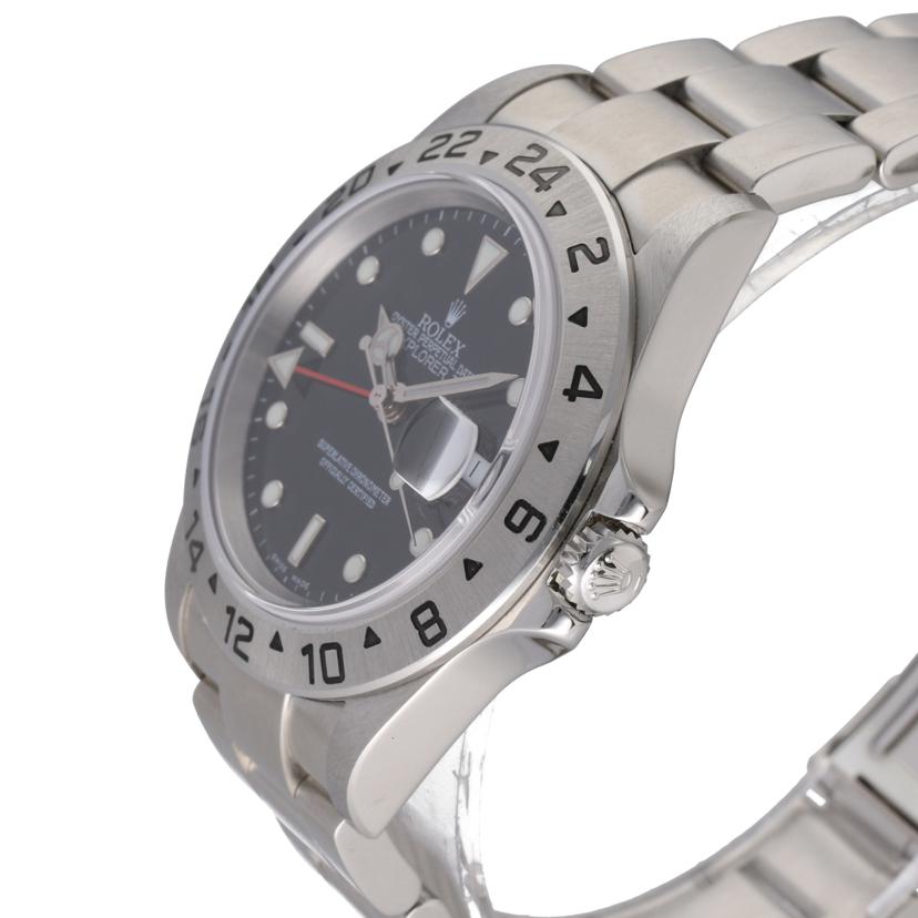 ROLEX ロレックス/エクスプローラーⅡ/黒文字盤/自動巻き/16570//D116405/05年/Aランク/75