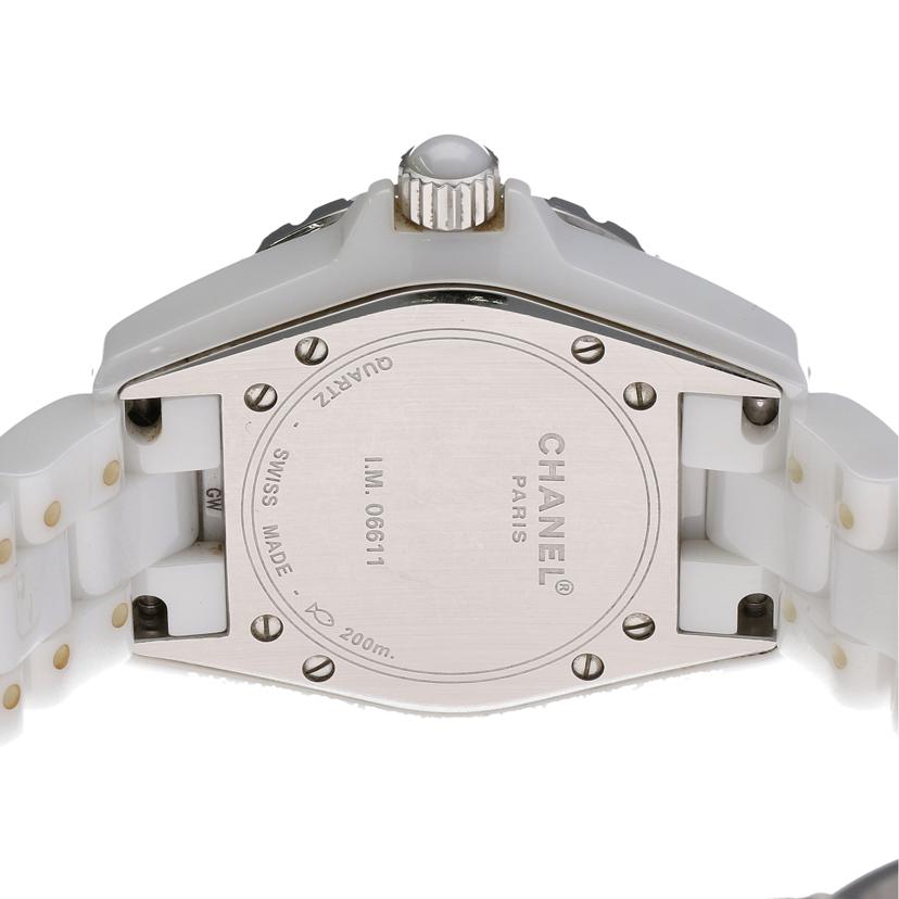 CHANEL シャネル/J12・ホワイトセラミック/レディース/クオーツ/H0968//I.M.06611/ABランク/75