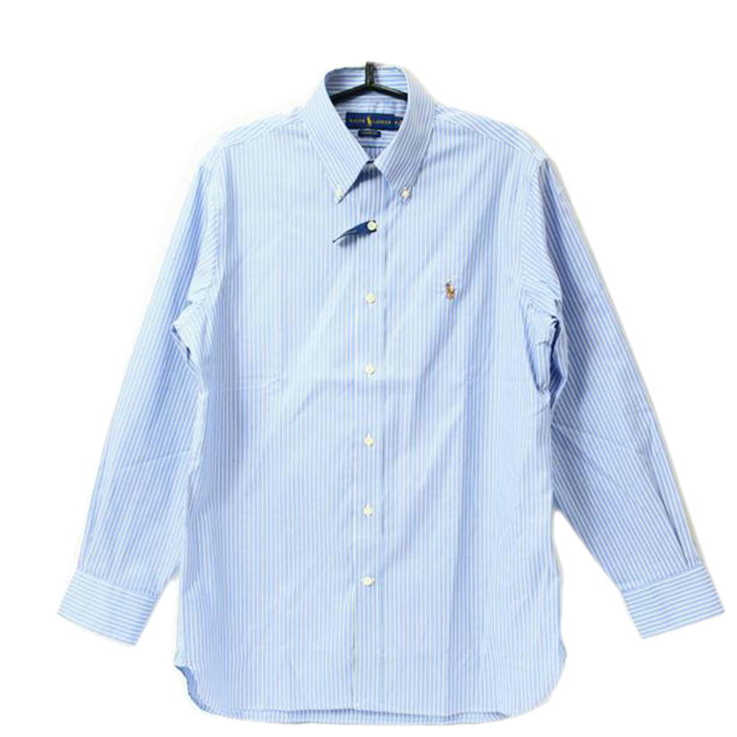RALPH LAUREN ラルフローレン/クラシック フィット イージー ケア オックスフォードシャツ ストライプ ボーダー メンズ 長袖 ワイシャツ/MNPODSH37620343//SAランク/65