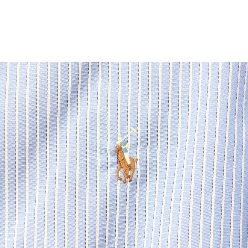 RALPH LAUREN ラルフローレン/クラシック フィット イージー ケア オックスフォードシャツ ストライプ ボーダー メンズ 長袖 ワイシャツ/MNPODSH37620343//SAランク/65
