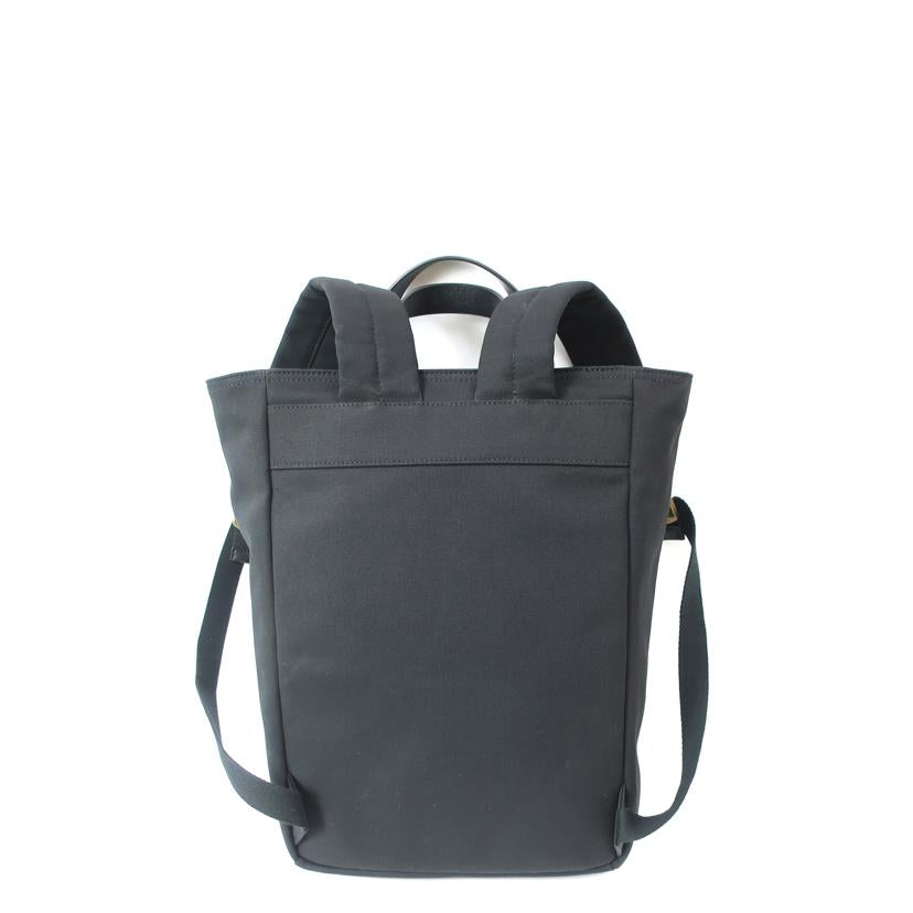 POLO RALPHLAUREN ラルフローレン/レザートリム キャンバス コンバーチブルトート/2WAY リュック バックパック ブラック 黒/MAPOBGS01320061//SAランク/65