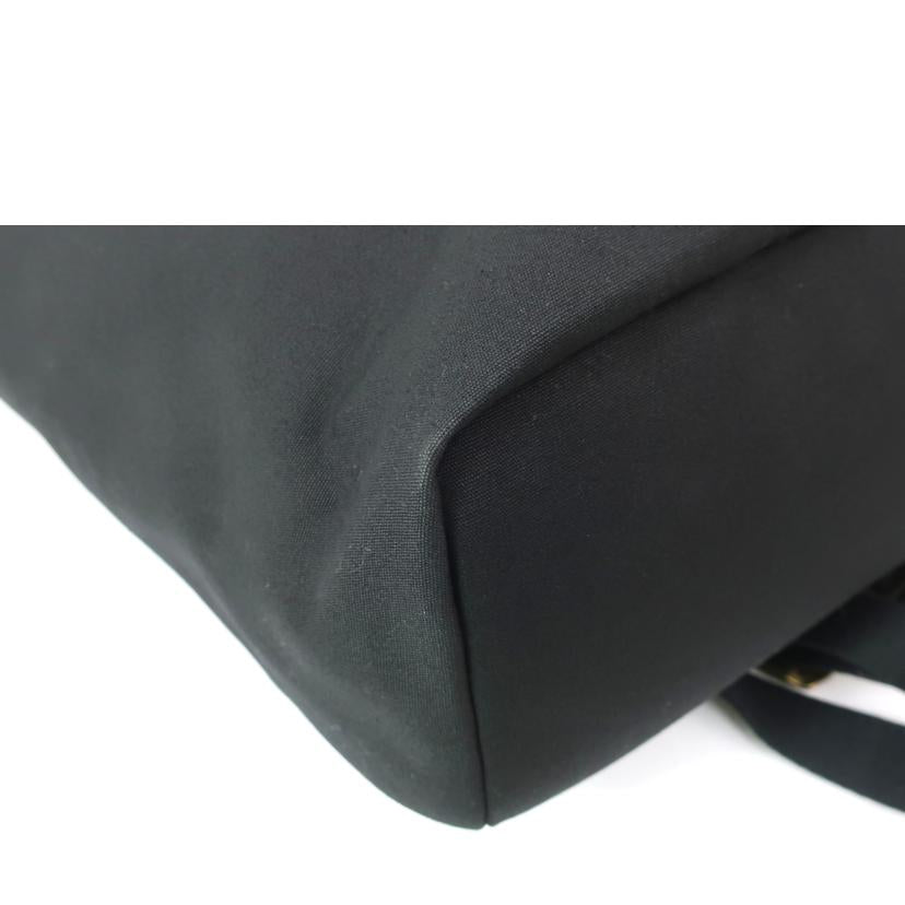 POLO RALPHLAUREN ラルフローレン/レザートリム キャンバス コンバーチブルトート/2WAY リュック バックパック ブラック 黒/MAPOBGS01320061//SAランク/65