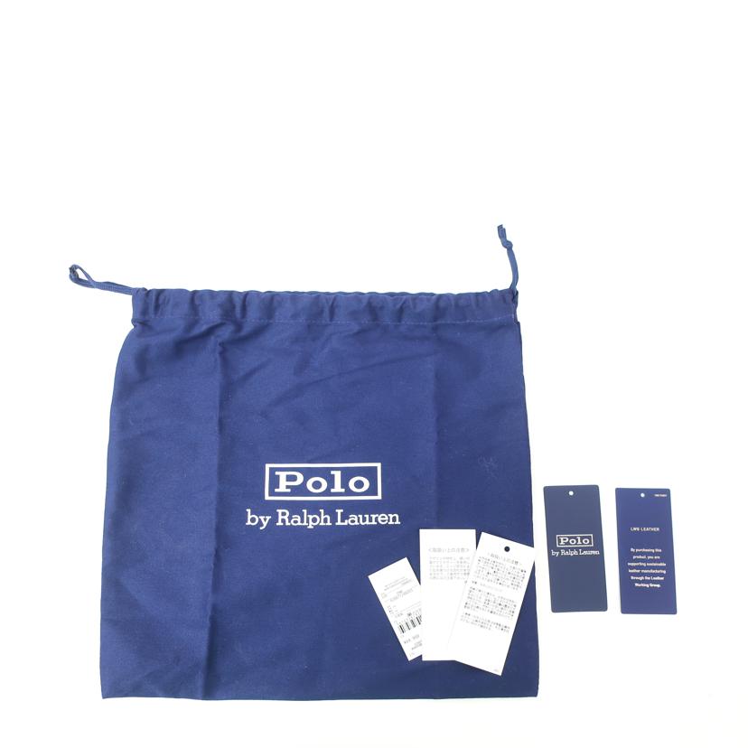 POLO Ralph lauren ラルフローレン/Polo IDカーフスキンミニショルダー/ハンドバッグ ベージュ 白茶系/WAPOBAG02V20016//SAランク/65