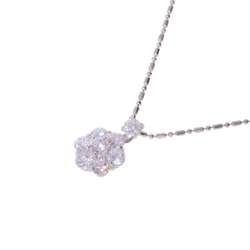 / ◎PT900/850ダイヤネックレス2.06ct//Aランク/75