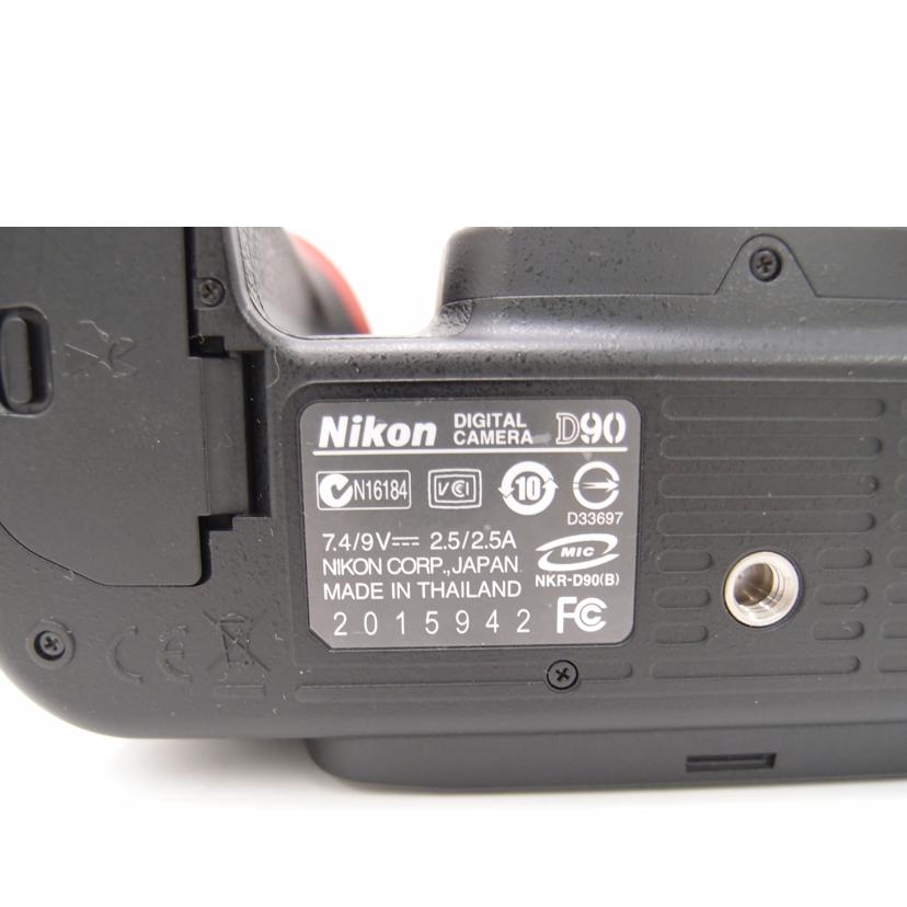 Nikon ニコン/デジタル一眼レフ/D90ボディ//2015942/Aランク/69