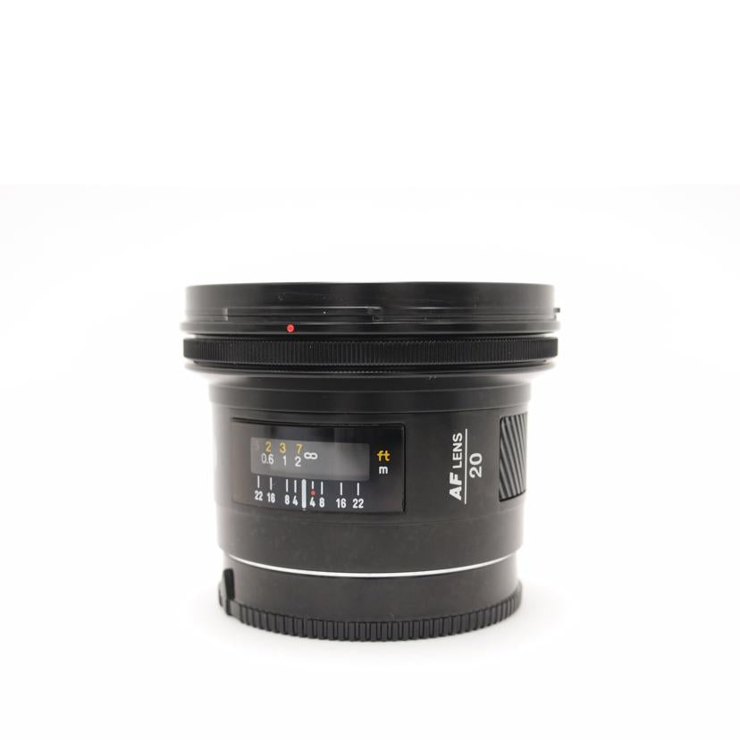 MINOLTA ミノルタ/単焦点レンズ/AF 20mm F2.8//11101030/Aランク/69