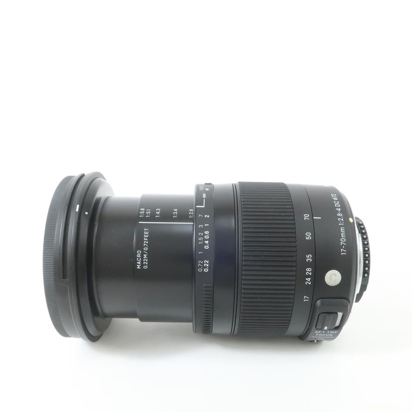 SIGMA シグマ/デジタル対応レンズ Nikon用/17-70mm F2.8-4 DC MACRO//50245784/Aランク/65