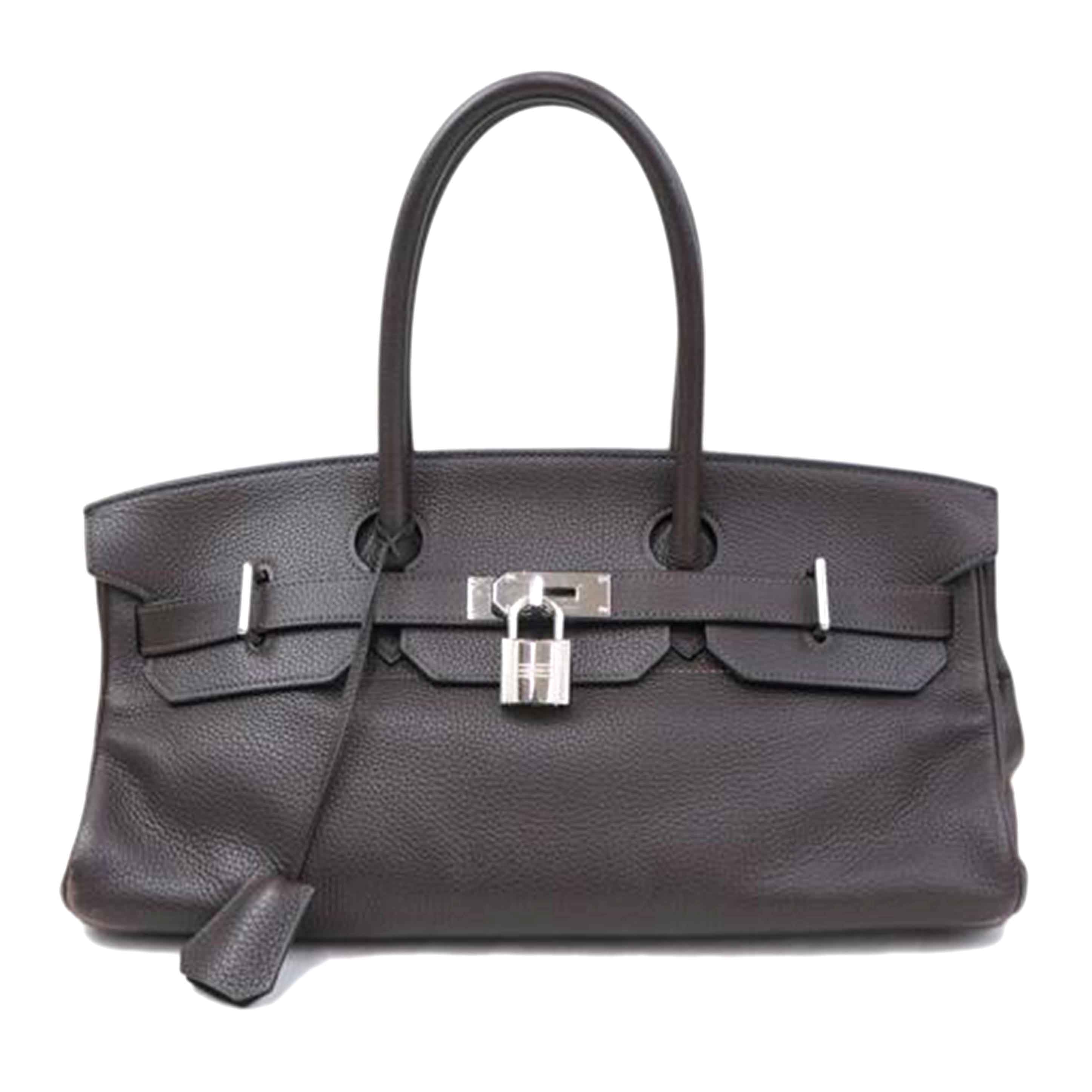 HERMES エルメス/ショルダーバーキン42/トリヨンクレマンス/ショコラ//□J/Bランク/67