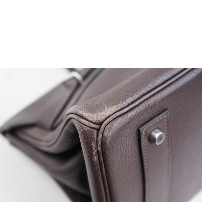 HERMES エルメス/ショルダーバーキン42/トリヨンクレマンス/ショコラ//□J/Bランク/67