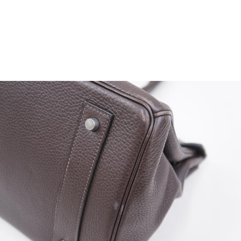 HERMES エルメス/ショルダーバーキン42/トリヨンクレマンス/ショコラ//□J/Bランク/67