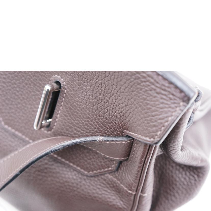HERMES エルメス/ショルダーバーキン42/トリヨンクレマンス/ショコラ//□J/Bランク/67