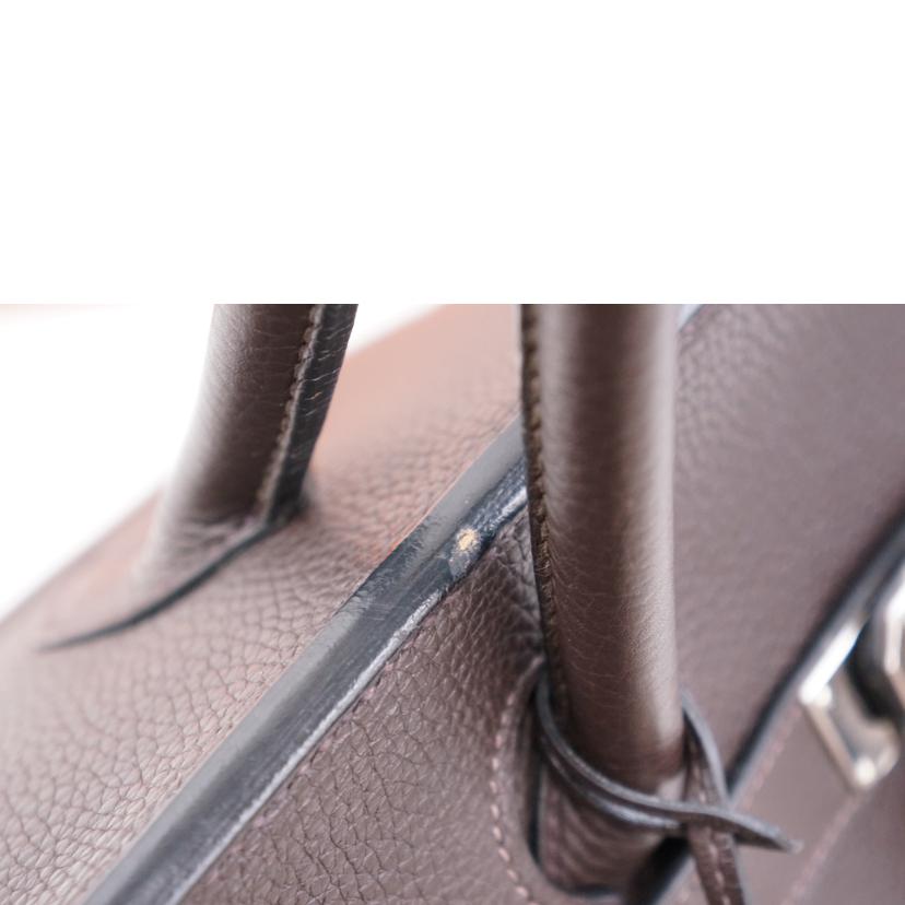 HERMES エルメス/ショルダーバーキン42/トリヨンクレマンス/ショコラ//□J/Bランク/67