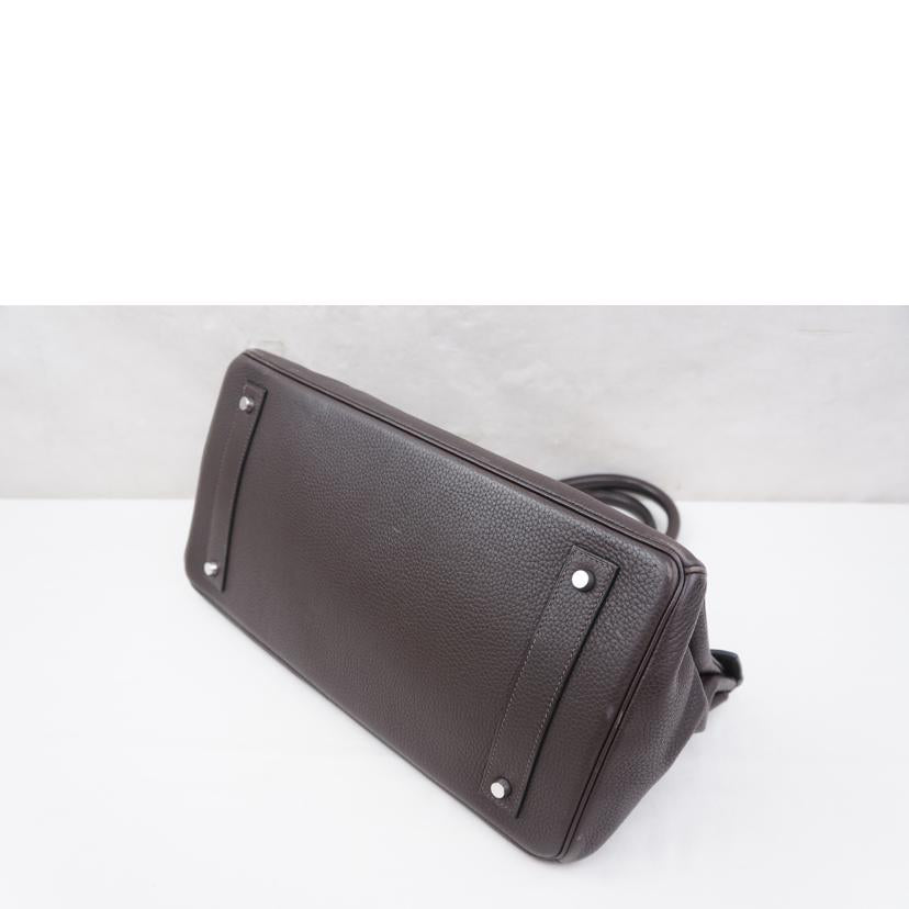 HERMES エルメス/ショルダーバーキン42/トリヨンクレマンス/ショコラ//□J/Bランク/67
