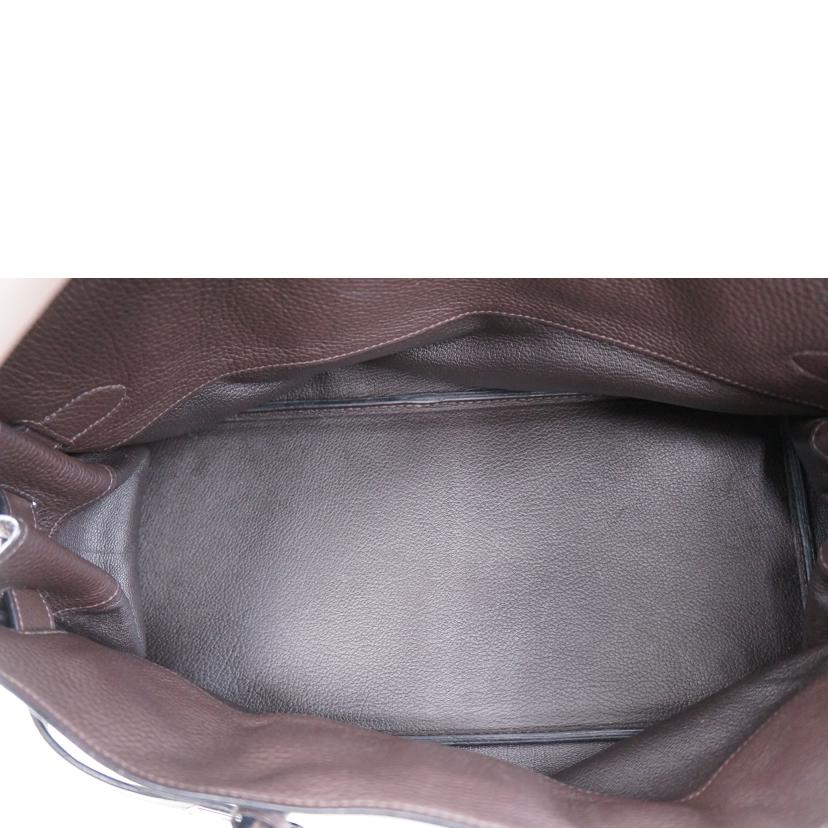 HERMES エルメス/ショルダーバーキン42/トリヨンクレマンス/ショコラ//□J/Bランク/67