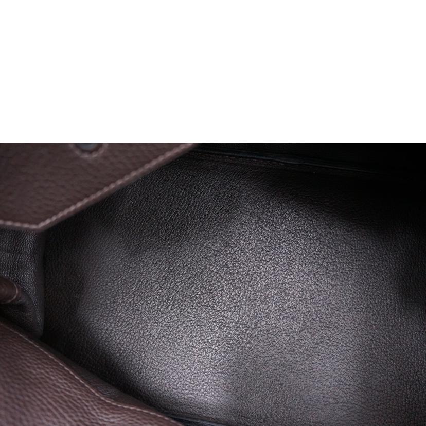 HERMES エルメス/ショルダーバーキン42/トリヨンクレマンス/ショコラ//□J/Bランク/67