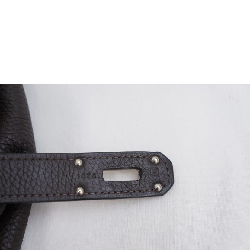 HERMES エルメス/ショルダーバーキン42/トリヨンクレマンス/ショコラ//□J/Bランク/67