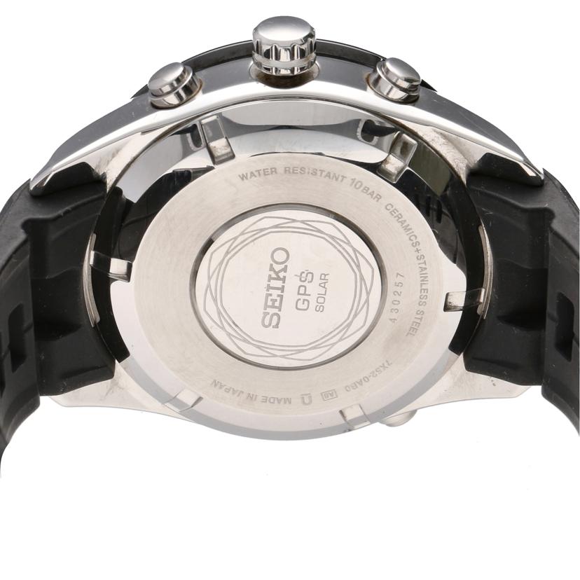 SEIKO セイコー/アストロン/GPSソーラー/ラバーベルト/7X52-0AB0//430***/ABランク/75