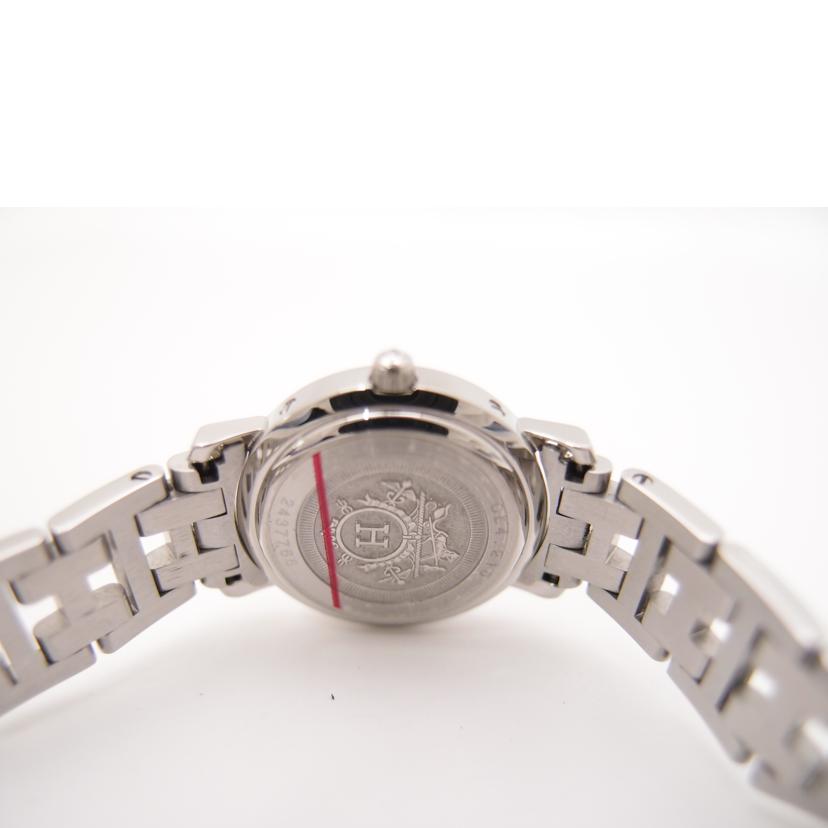 HERMES エルメス 腕時計 黒文字盤/クリッパー/レディース/クォーツ/CL4.210//2437766/Aランク/69