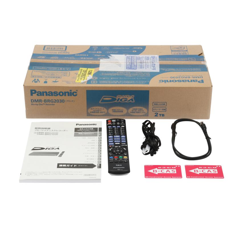 Panasonic パナソニック/BDレコーダー /DMR-BRG2030//VN8AA004539/Bランク/78