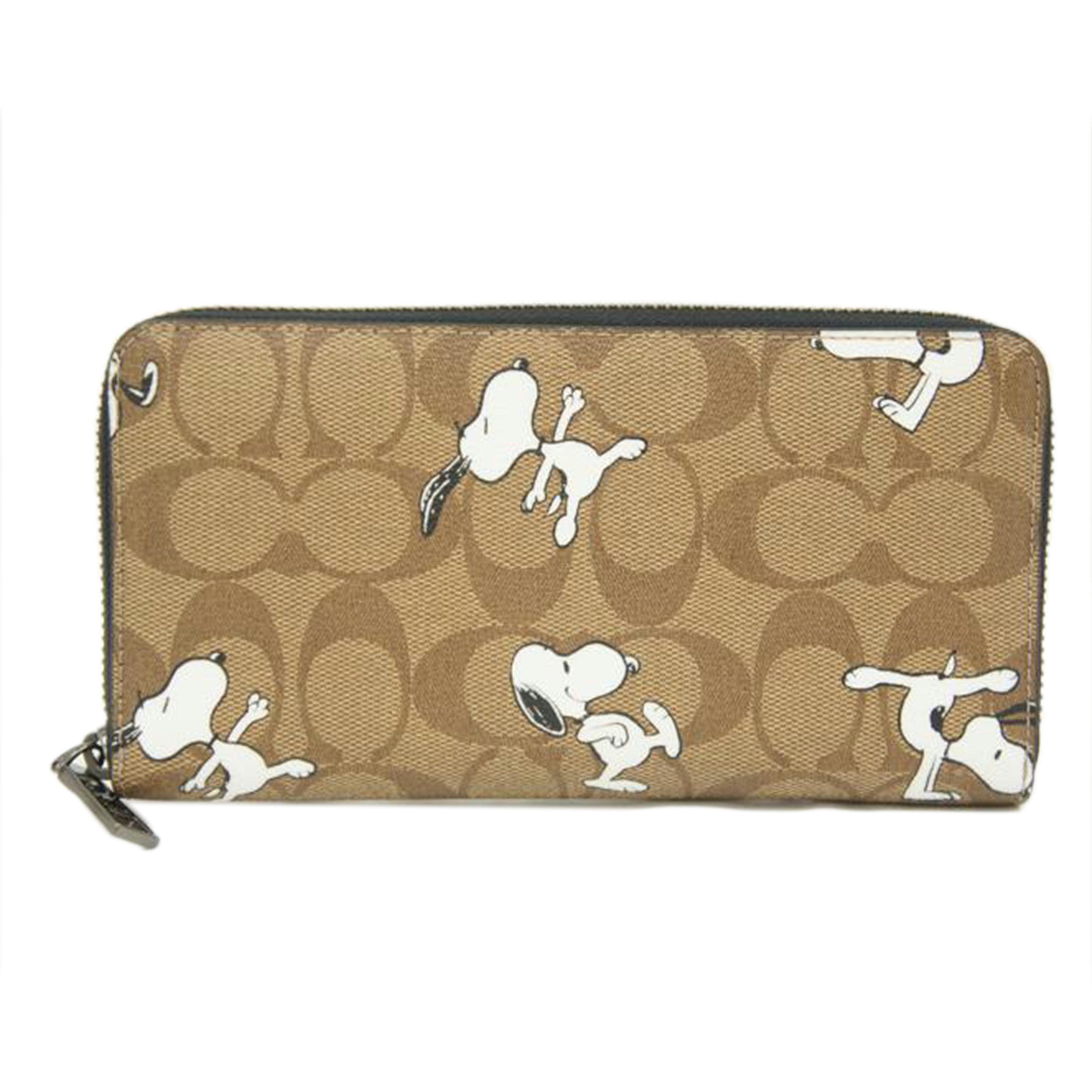 COACH コーチ/スヌーピーコラボ長財布/C4327//D2177/Aランク/05