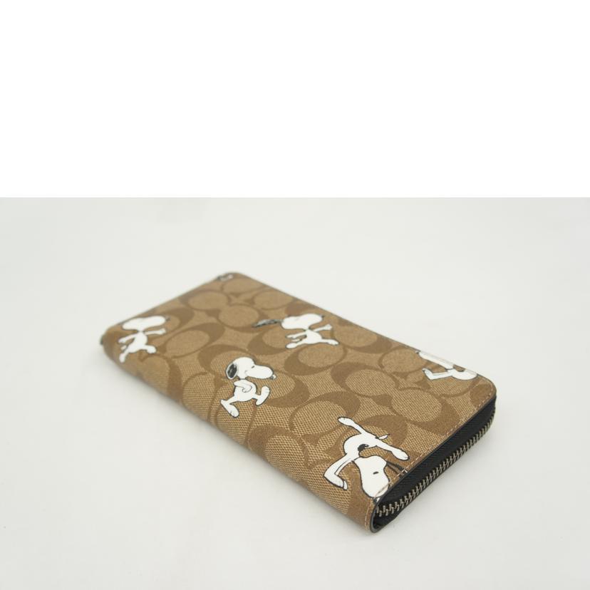 COACH コーチ/スヌーピーコラボ長財布/C4327//D2177/Aランク/05