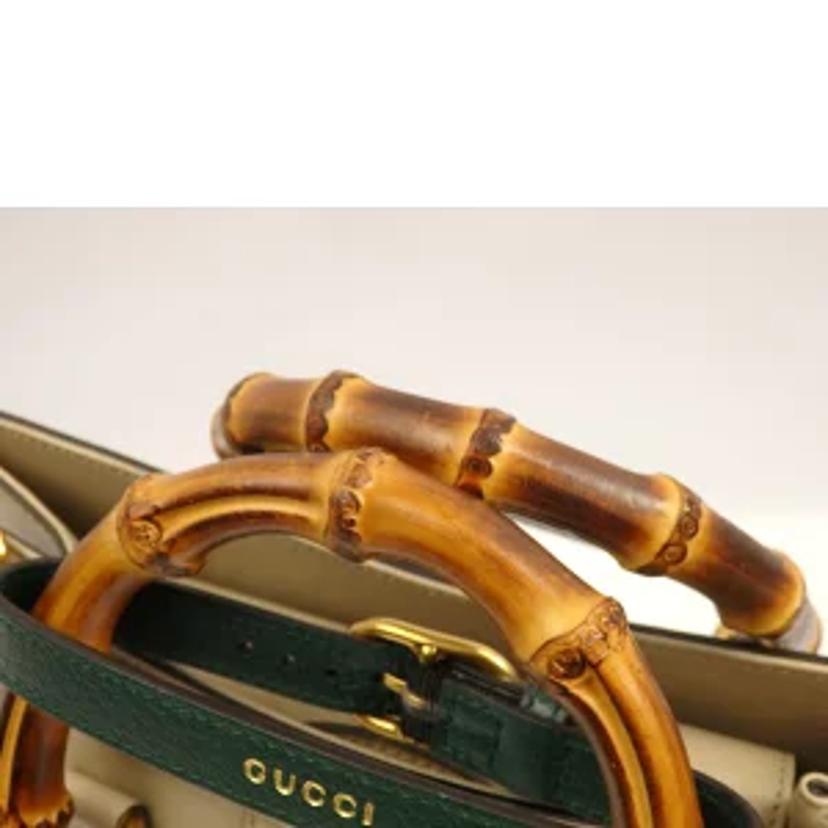 GUCCI グッチ/ダイアナスモ-ルト-トバック/バンブ-/660195//562***/Aランク/62
