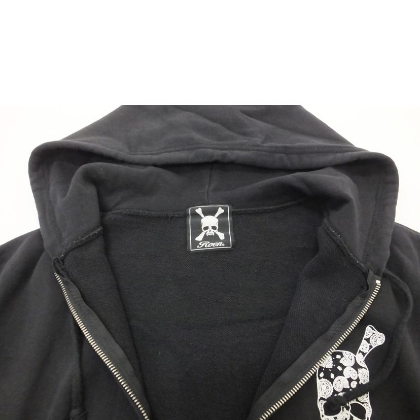 Roen/スカル ジップアップパーカー//Bランク/88