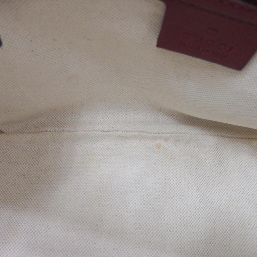 GUCCI グッチ/シマレザー2WAYバッグ/353121//002123/Bランク/77