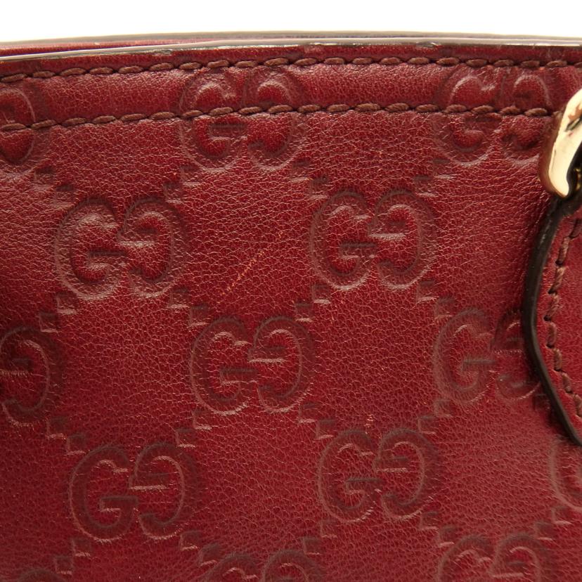 GUCCI グッチ/シマレザー2WAYバッグ/353121//002123/Bランク/77