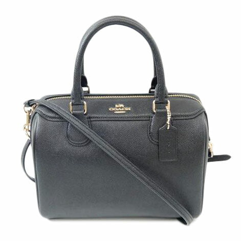 COACH コ-チ/ミニボストン/レザー/2WAY/ショルダーバッグ/F32202//G1847/Aランク/06