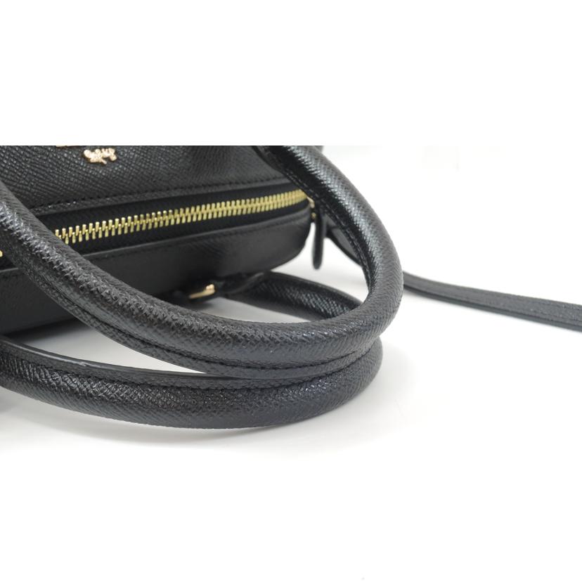 COACH コ-チ/ミニボストン/レザー/2WAY/ショルダーバッグ/F32202//G1847/Aランク/06