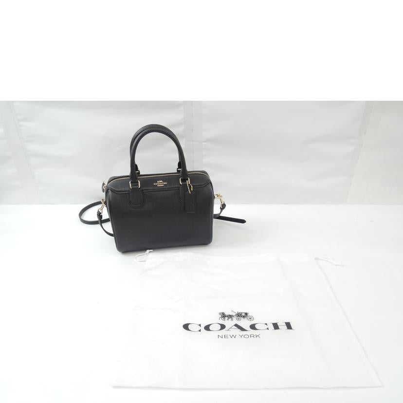 COACH コ-チ/ミニボストン/レザー/2WAY/ショルダーバッグ/F32202//G1847/Aランク/06