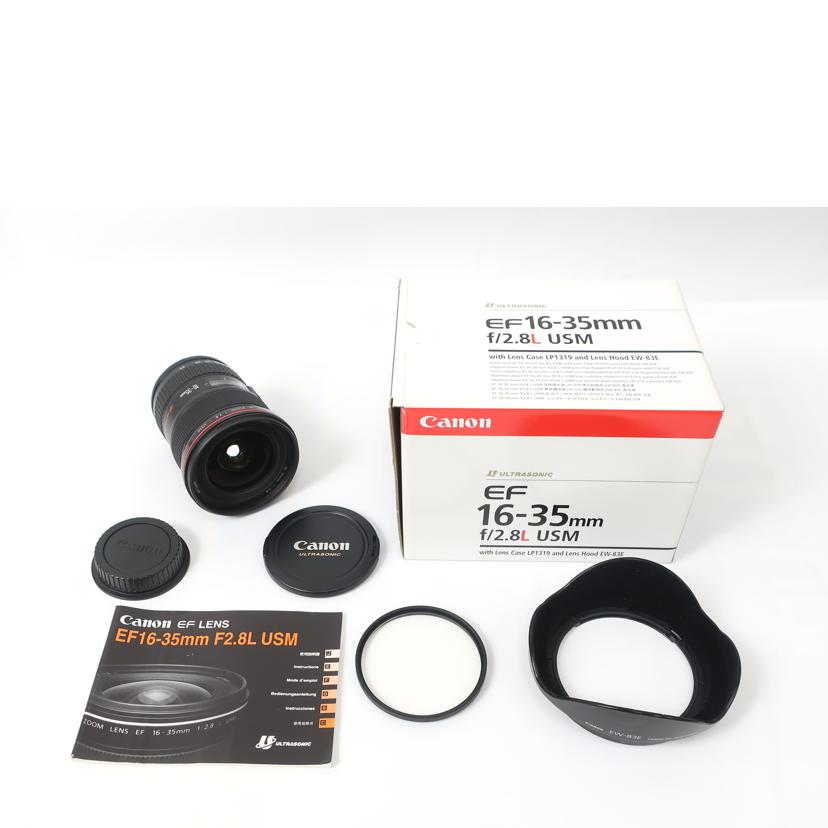 Canon キャノン/デジタル対応レンズ/EF16-35mm F2.8L USM//524540/Aランク/65