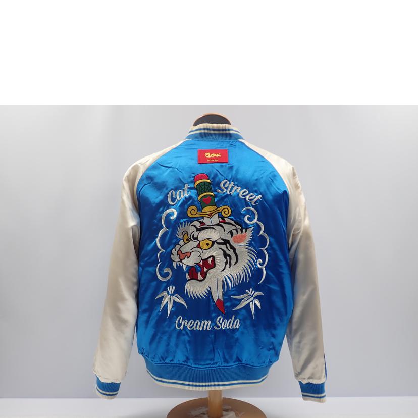 CREAM SODA クリームソーダ/★ CREAM SODA CAT STREET リバーシブルjkt//L/Cランク/62