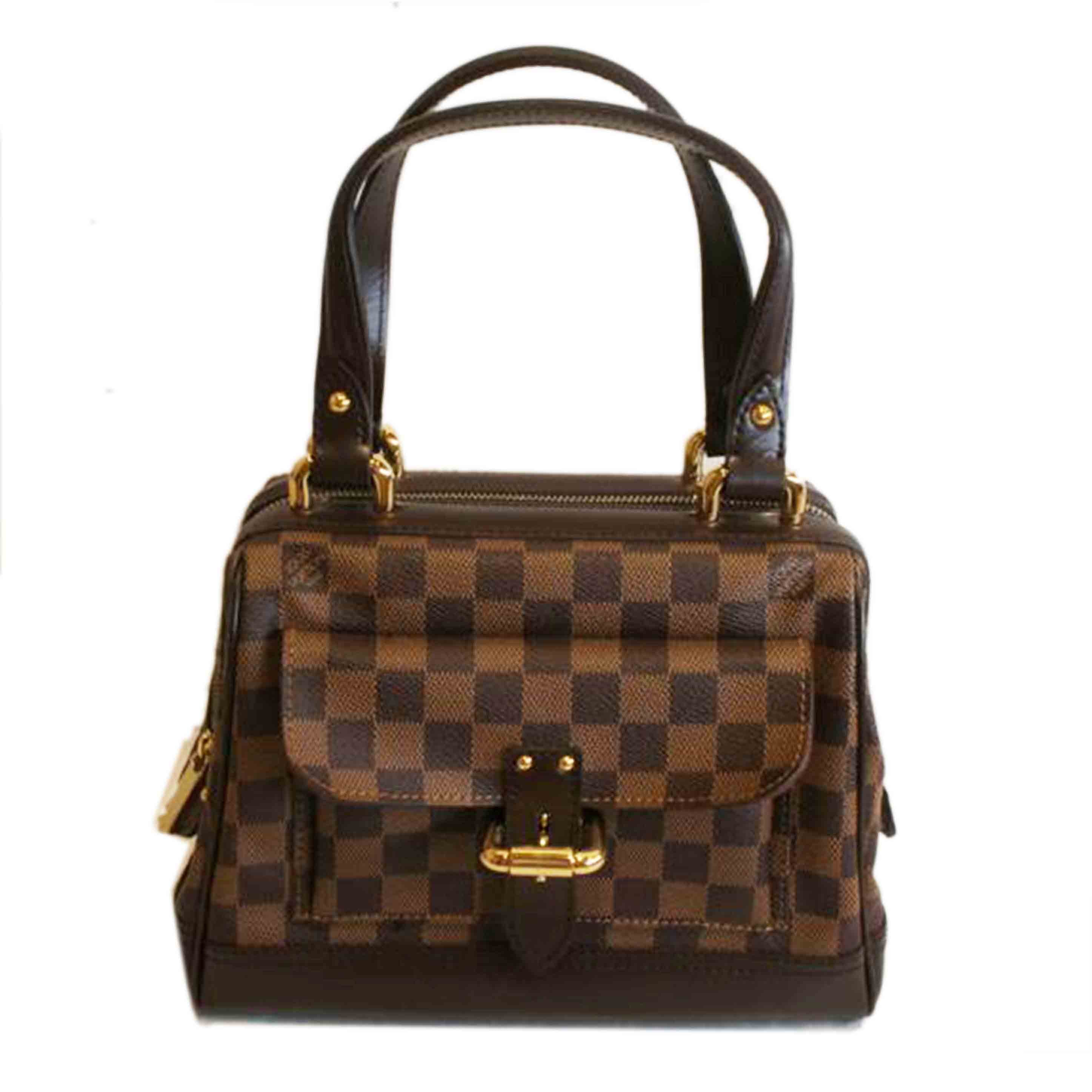 LOUIS VUITTON ルイヴィトン ルイ・ヴィトン ビトン ダミエ・エベヌ 市松模様 ブラウン 茶 ショルダーバッグ ハンドバッグ トートバッグ ブラウン メンズ レディース 定番 人気 LV 斜め掛け 肩がけ/ナイツブリッジ/ダミエ/エベヌ/N51201//VI0***/Aランク/92