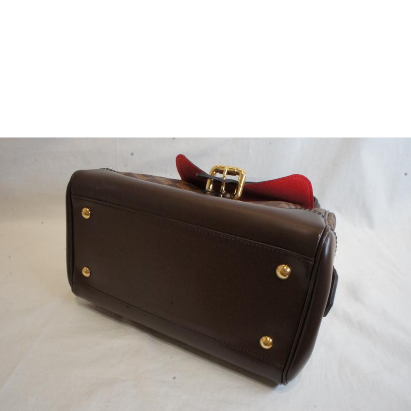 LOUIS VUITTON ルイヴィトン ルイ・ヴィトン ビトン ダミエ・エベヌ 市松模様 ブラウン 茶 ショルダーバッグ ハンドバッグ トートバッグ ブラウン メンズ レディース 定番 人気 LV 斜め掛け 肩がけ/ナイツブリッジ/ダミエ/エベヌ/N51201//VI0***/Aランク/92