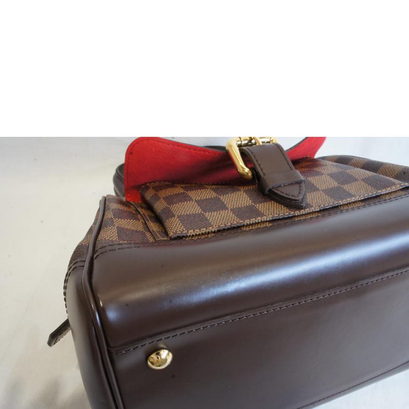 LOUIS VUITTON ルイヴィトン ルイ・ヴィトン ビトン ダミエ・エベヌ 市松模様 ブラウン 茶 ショルダーバッグ ハンドバッグ トートバッグ ブラウン メンズ レディース 定番 人気 LV 斜め掛け 肩がけ/ナイツブリッジ/ダミエ/エベヌ/N51201//VI0***/Aランク/92