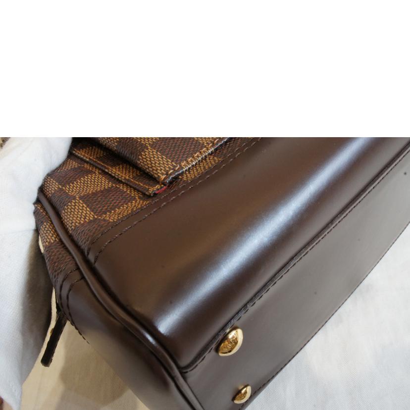 LOUIS VUITTON ルイヴィトン ルイ・ヴィトン ビトン ダミエ・エベヌ 市松模様 ブラウン 茶 ショルダーバッグ ハンドバッグ トートバッグ ブラウン メンズ レディース 定番 人気 LV 斜め掛け 肩がけ/ナイツブリッジ/ダミエ/エベヌ/N51201//VI0***/Aランク/92