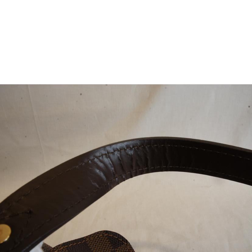 LOUIS VUITTON ルイヴィトン ルイ・ヴィトン ビトン ダミエ・エベヌ 市松模様 ブラウン 茶 ショルダーバッグ ハンドバッグ トートバッグ ブラウン メンズ レディース 定番 人気 LV 斜め掛け 肩がけ/ナイツブリッジ/ダミエ/エベヌ/N51201//VI0***/Aランク/92