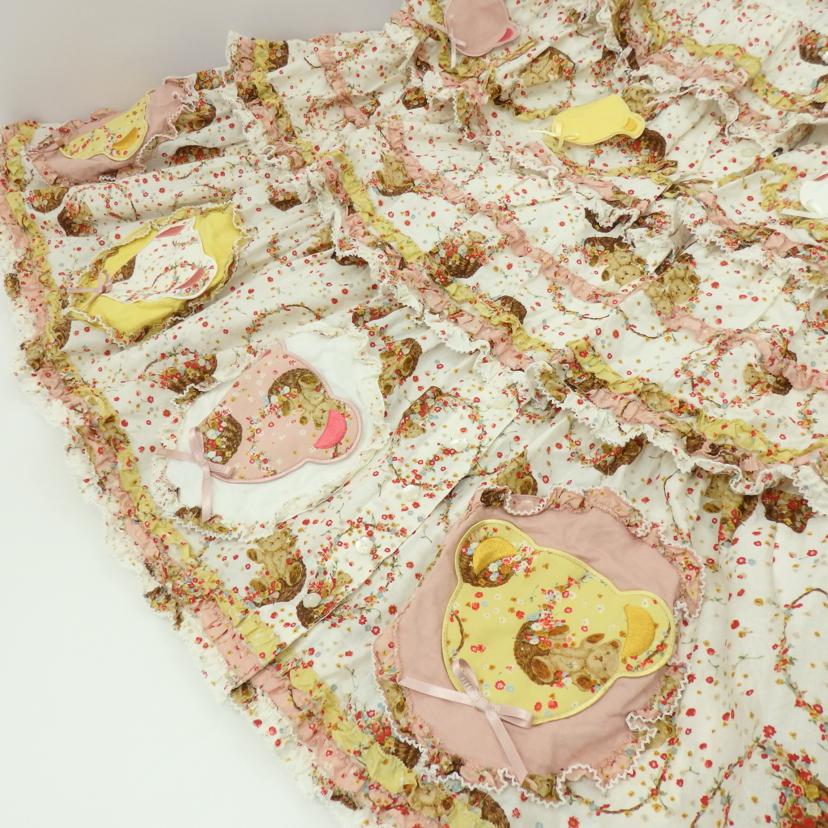 PINK HOUSE ピンクハウス/小花柄くまパッチワークワンピース/A2133FAY003//ABランク/77