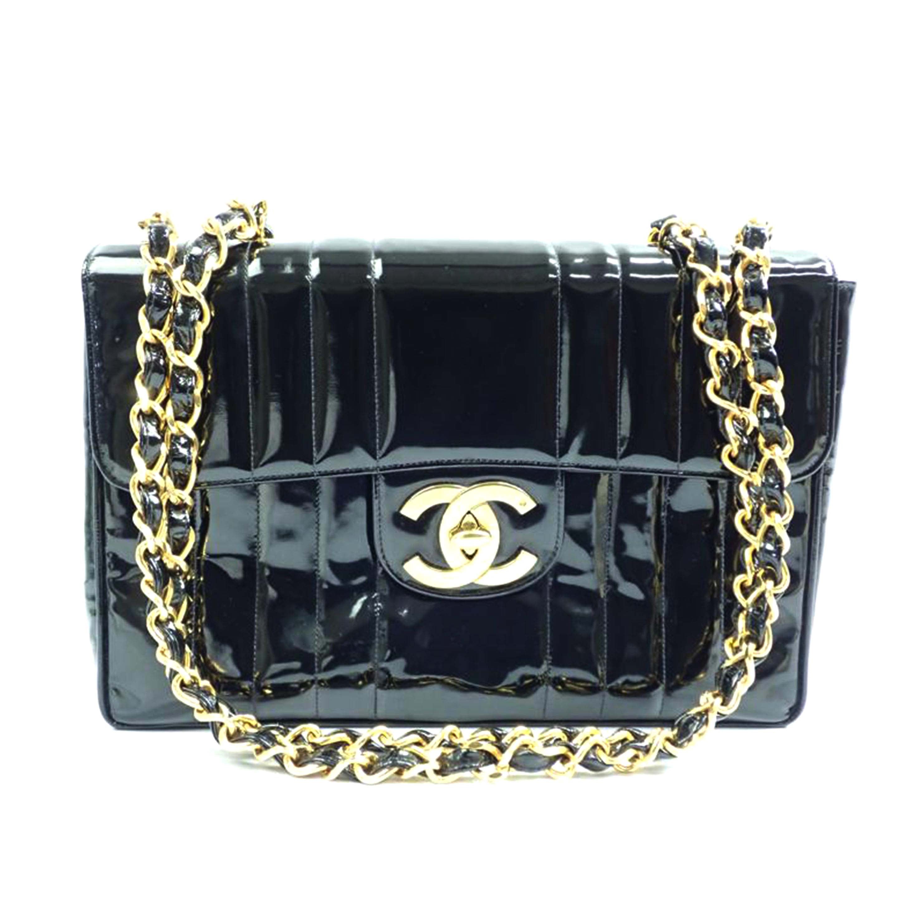 CHANEL CHANEL/CHANEL マドモアゼル30エナメルG//3115005/ABランク/62