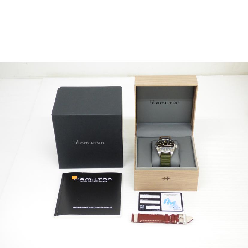 HAMILTON ハミルトン/メンズクォーツ デイト/H68551833//JZ1 E5R L9F/ABランク/64