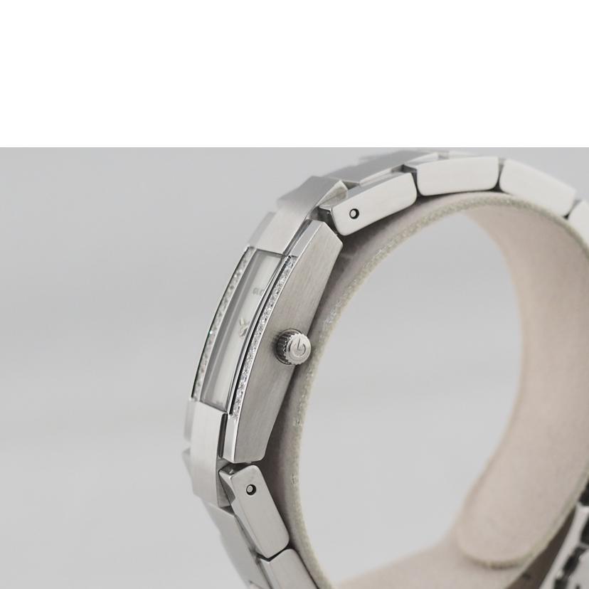 GUCCI グッチ/クォーツ 時計 レディース シェル文字盤 ダイヤベゼル/4600L//0035877/Bランク/79