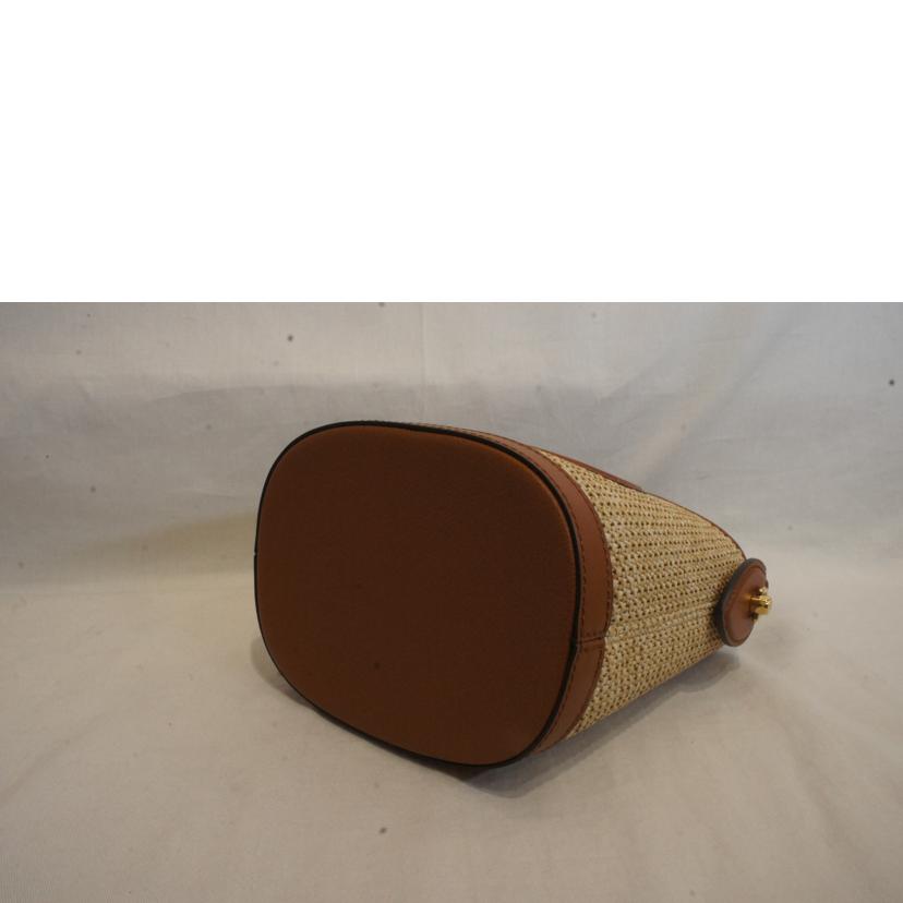 LV ルイヴィトン/プティバケットニットラフィア/LVロゴ/M59962//RFI*/Aランク/92